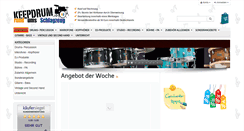 Desktop Screenshot of keepdrum.de